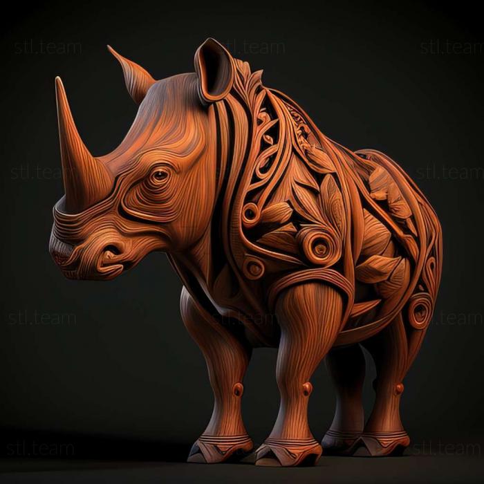 3D model Ginforth famous animal (STL)